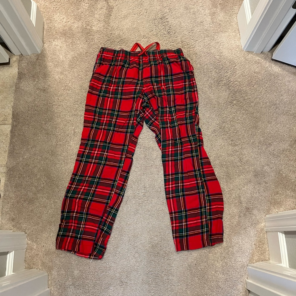 Old navy plaid pj pants